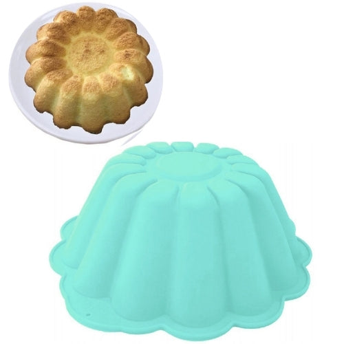 Forma din silicon, Zola®, pentru coacerea prajiturilor, 24x8 cm, albastra Forma din silicon, Zola®, pentru coacerea prajiturilor, 24x8 cm, albastra